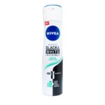 اسپری زنانه نیوا مدل اینویزیبل بلک اند وایت فرش (سبز) آنتی باکتریال Nivea Invisible Black & White Fresh Spray 150ml