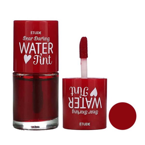 تینت لب مایع اتود مدل Etude Water Tint قرمز