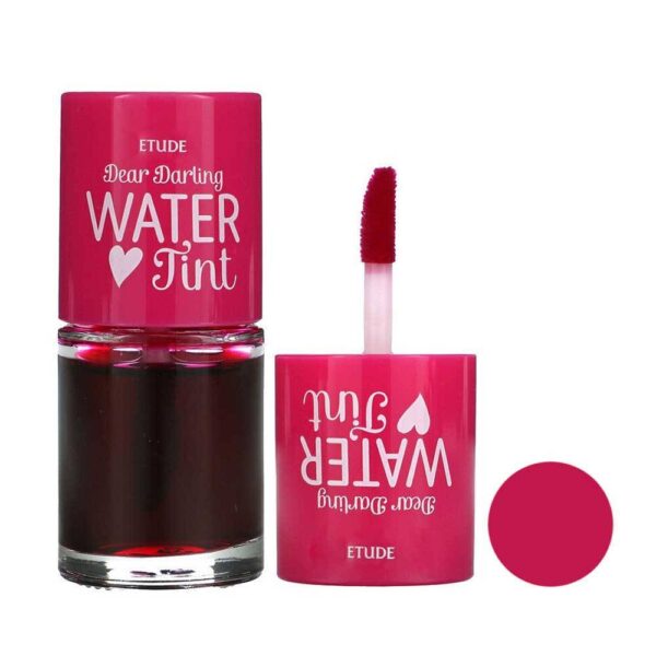 تینت لب مایع اتود مدل Etude Water Tint رنگ صورتی حجم 9.5 میل