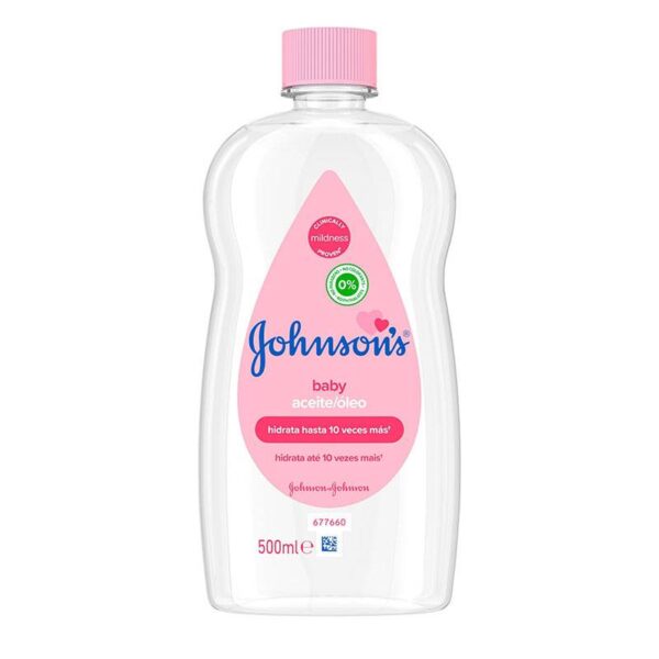 روغن کودک جانسون Johnson Baby Oil حجم 500 میلی لیتر