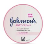 کرم مرطوب کننده جانسون سافت johnsons soft cream حجم 200 میلی لیتر