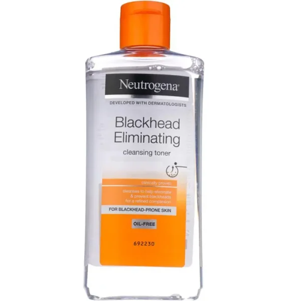 تونر ضدجوش سرسیاه نوتروژنا Neutrogena Blackhead Eliminating حجم 200 میلی لیتر