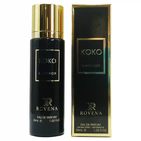 ادکلن روونا کوکو بلک نویر رایحه شنل کوکو نویر 30میل Rovena Koko Black Noir 30ml