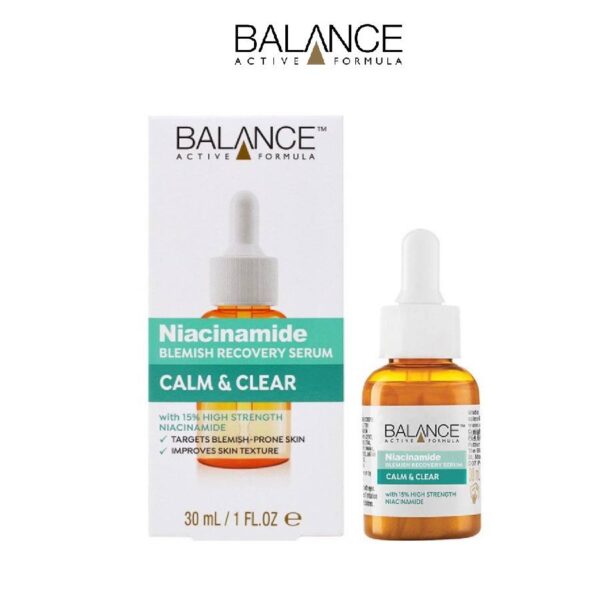 سرم ضد جوش نیاسین آمید بالانس اکتیو فرمولا Balance Niacinamide حجم 30 میلی لیتر