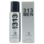 ادکلن روونا 313 نقره ای مردانه رایحه 212 مردانه کارولینا هررا 30میل Rovena 313 Men 30ml