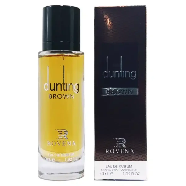 ادکلن روونا دانتینگ برون رایحه دانهیل قهوه ای آلفرد دانهیل 30میل Rovena Dunting Brown 30ml