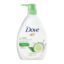 شامپو بدن داو Dove Fresh Touch حاوی عصاره خیار و چای سبز حجم 550 میل