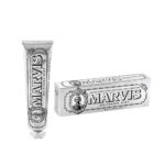خمیر دندان نقره ای مارویس (Marvis Whitening Mint) حجم 85 میلی لیتر