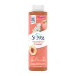 شامپو بدن سینت ایوز مدل هلو و گل یاس (St. Ives Peach & Jasmine) حجم ۶۵۰ میلی‌لیتر