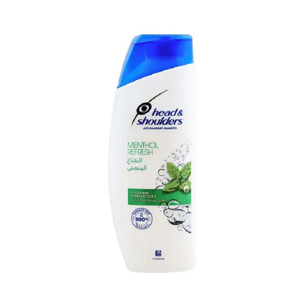 شامپو ضد شوره هد اند شولدرز مدل نعناع Menthol Refresh حجم 400 میلی‌لیتر