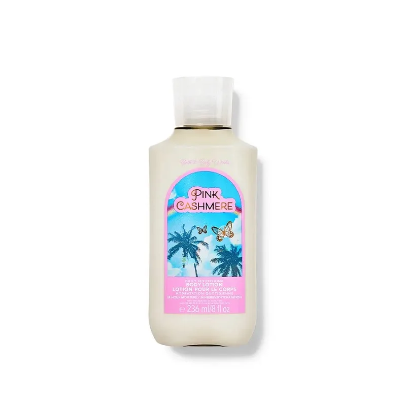 لوسیون بدن بث اند بادی ورکس مدل Pink Cashmere حجم ۲۳۶ میلیلیتر