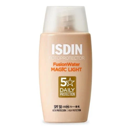 کرم ضدآفتاب رنگی ایزدین (ISDIN) مدل مجیک Light حجم 50 میلیلیتر
