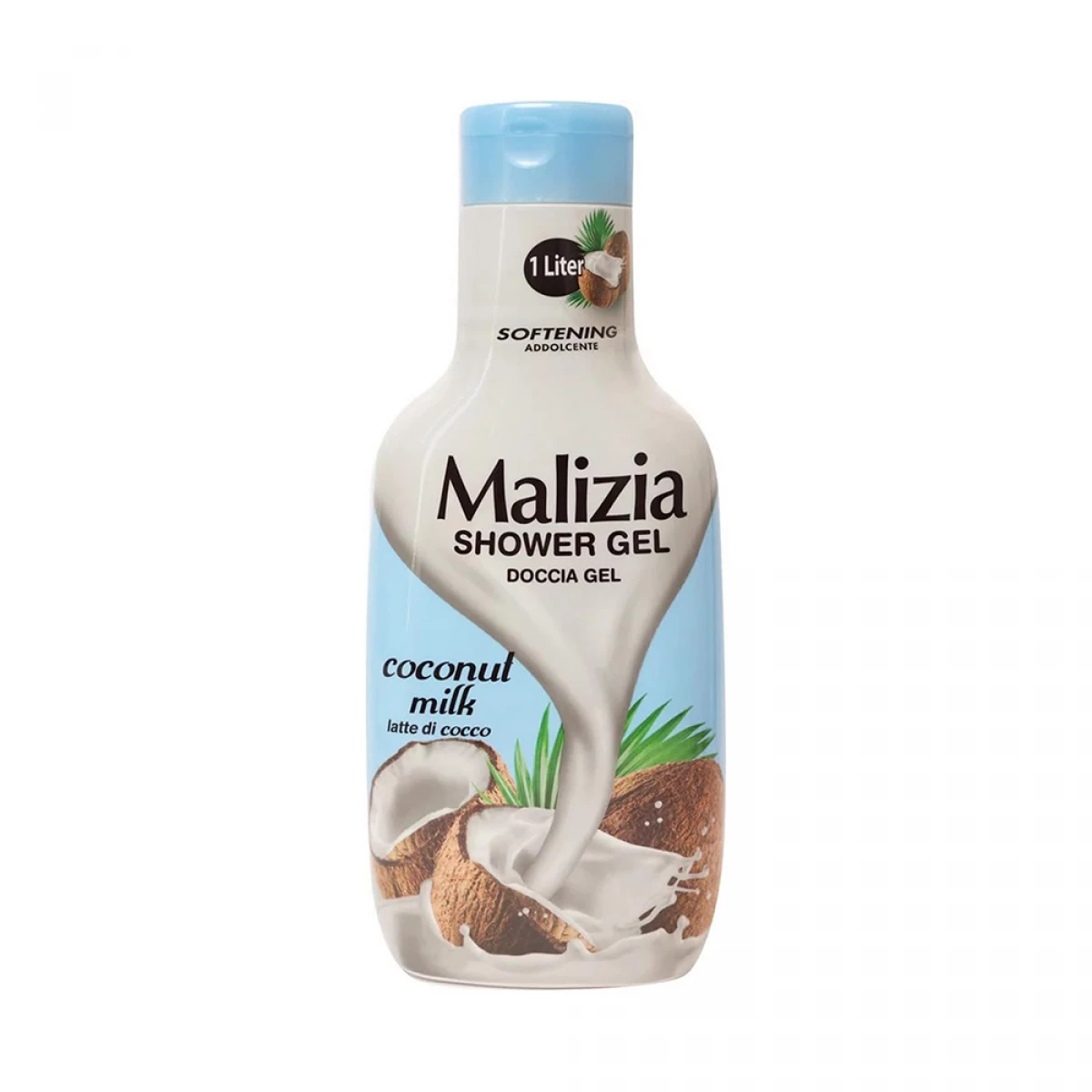 شامپو بدن مالیزیا با عصاره شیر نارگیل | Malizia Shower Gel Coconut Milk