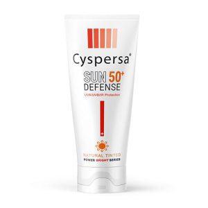 فلوئید ضد آفتاب و ضد لک ( پاوربرایت ) SPF50 سیسپرسا حجم 50 میل