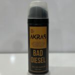 اسپری بدن و لباس مردانه آکراسAkrasرایحه بد دیزل bad diesel حجم۲۰۰م