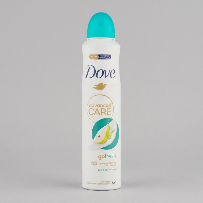 اسپری ضدتعریق داو گلابی و آلوئهورا اصل انگلیس 250 میلیلیتر | Dove Go Fresh Pear & Aloe Vera