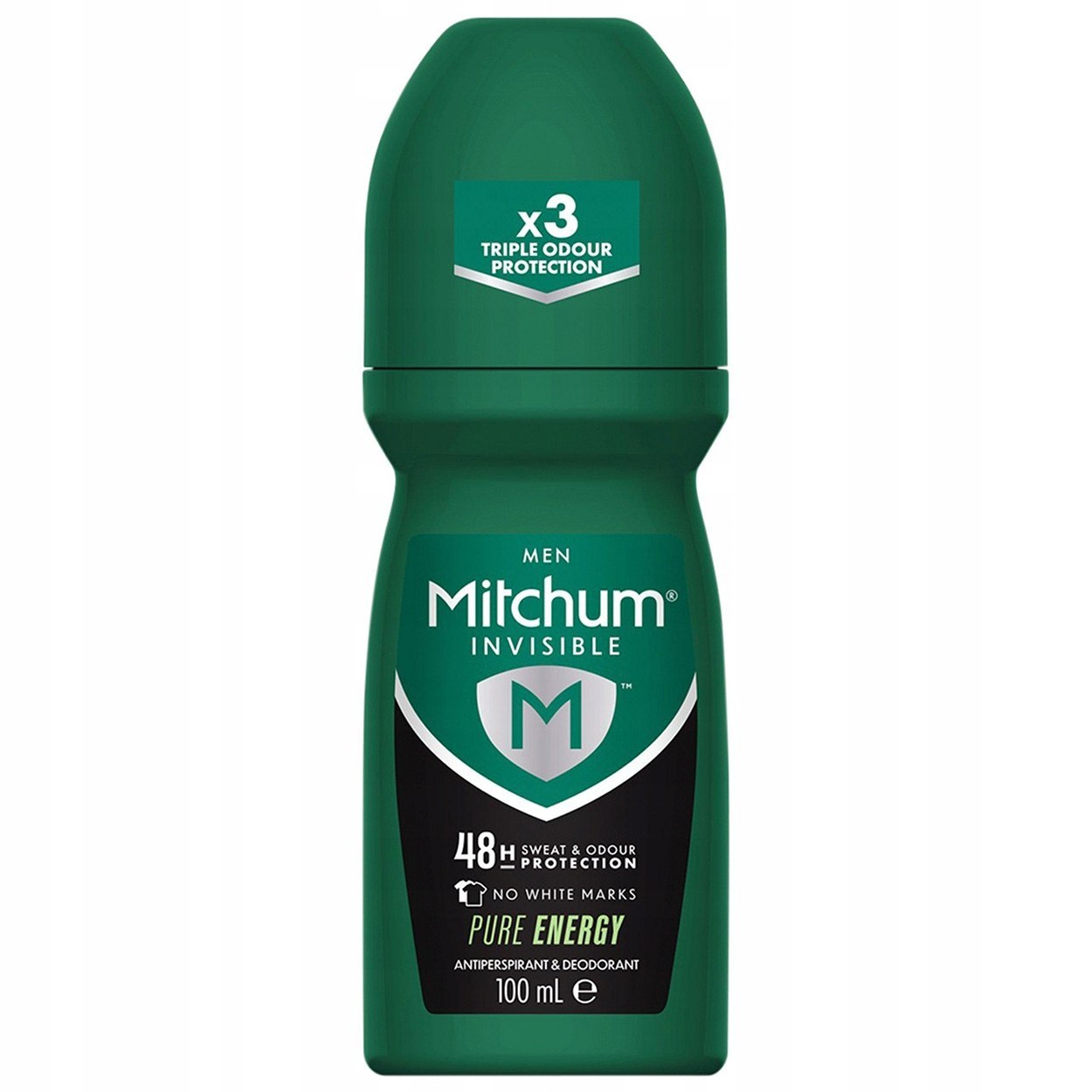 رول ضد تعریق مردانه میچام (Mitchum) مدل Pure Energy حجم 100 میلیلیتر