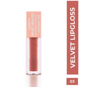 رژ لب مایع براق گابرینی Nude Velvet شماره 3