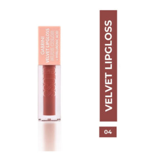 رژ لب مایع براق گابرینی Nude Velvet شماره 4